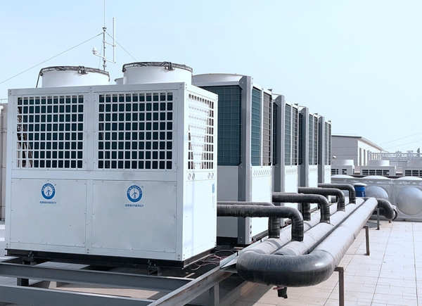 晋中市榆次区大拇指广场博鱼(中国)官方网站空气能热泵6000平方采暖项目